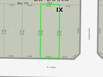 Terreno venta - 500mts2 - Nueva Atlantis