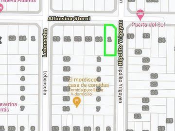 Terreno en venta - 495 mts2 - Nueva Atlantis