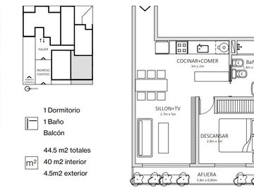 Departamento - Nueva Cordoba