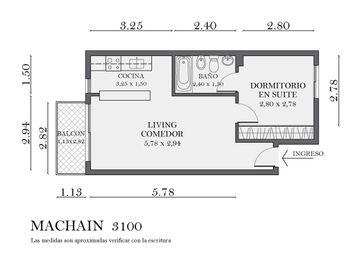 DPTO 2 AMB EN VENTA EN VILLA URQUIZA CON BALCON