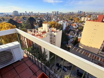 Vicente López - Luminoso departamento 3 amb - Piso alto con vista abierta panorámica!