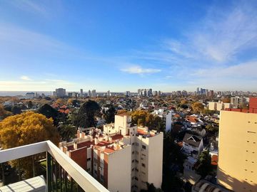 Vicente López - Luminoso departamento 3 amb - Piso alto con vista abierta panorámica!