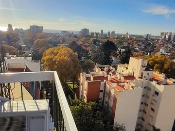 Vicente López - Luminoso departamento 3 amb - Piso alto con vista abierta panorámica!