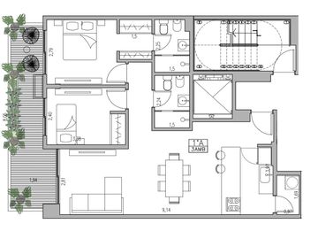 VENTA DEPTO. 3 AMBIENTES CON BALCON, SUM, PISCINA Y TERRAZA EN VILLA DEVOTO