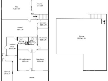 Casa Venta Ciudadela 4 Amb Con Cochera Patio y Terraza
