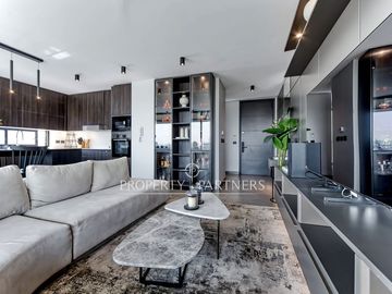 Departamento moderno en Vitacura – Vista despejada, 3D+3B, 2 estacionamientos y muebles Bontempo incluidos