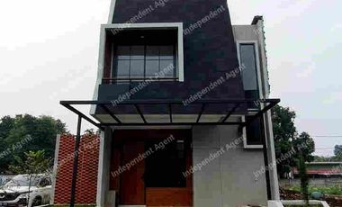 Rumah 2 Lantai Minimalis Modern Beji Depok Jabar