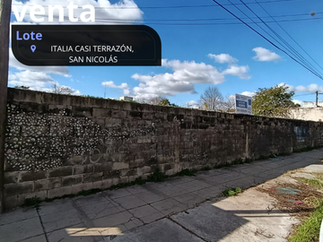 Excelente Lote de 400 mtÂ² ubicado en calle Italia casi esquina Terrazon.