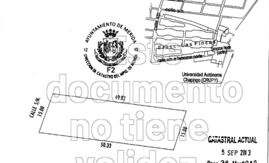 Terreno(733) en Venta en Temozón Norte