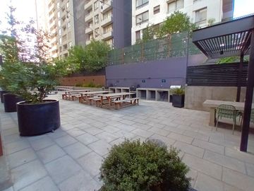 ARRIENDO Departamento 1 Dormitorio semi amoblado Ñuñoa