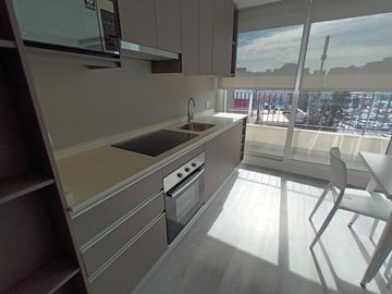 ARRIENDO Departamento 1 Dormitorio semi amoblado Ñuñoa