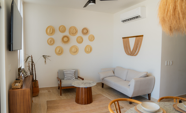 DEPARTAMENTO EN VENTA MERIDA, PLAYA CHICXULUB, NAJAU, MOD PENTGARDEN, JUNIO 2026