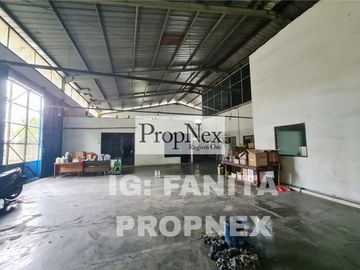 Dijual pabrik di Pasar Kemis pinggir jln LT 13,300m2 LB 1,380m2,SHM,PL