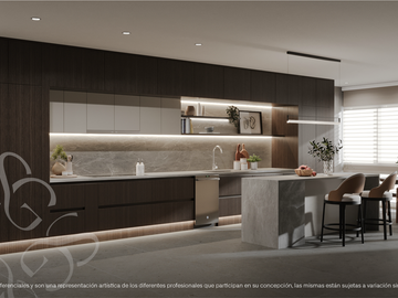 DEPARTAMENTO EN VENTA PROYECTO CON VISTA AL GOLF EN SAN ISIDRO