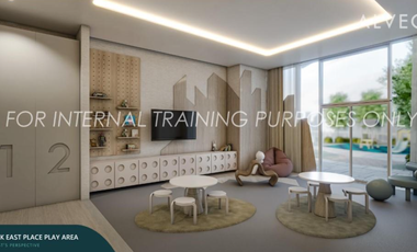 Three Bedroom, Pre Selling Unit - BGC | PARK EAST PLACE by Alveo Land