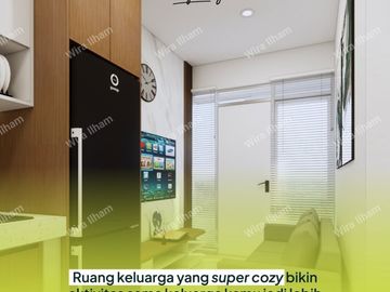 Rumah 2Lantai sawangan Depok dekat cicilan bisa flat sampai lunas