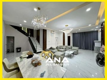 ANA RUMAH SEMI BARU UK 7.45X21M DI KOMP KAVLING POLRI JELAMBAR