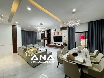 ANA RUMAH SEMI BARU UK 7.45X21M DI KOMP KAVLING POLRI JELAMBAR