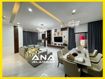 ANA RUMAH SEMI BARU UK 7.45X21M DI KOMP KAVLING POLRI JELAMBAR