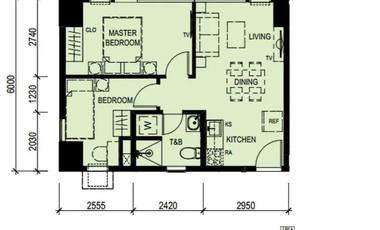 EDSA Mandaluyong 2 Bedroom No DP,5 yrs to Pay nr MRT Shaw Megamall Makati, NAIA