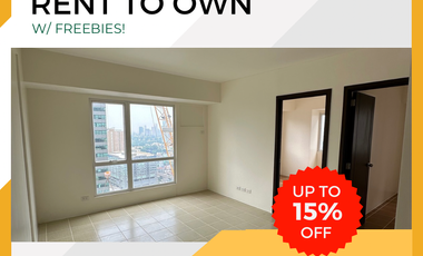 2Bedroom Deluxe Rent To Own For Sale Mandaluyong nr MRT3Boni Ortigas Makati NAIA