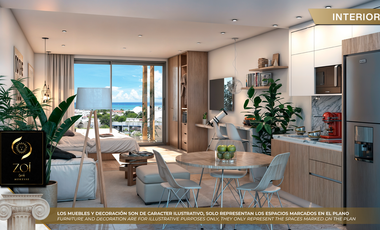 Estudio (Unidad) en Venta en 
