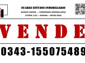 VENDO DUPLEX EN PARANA, ZONA NORTE, A 2 CUADRAS DE AVENIDA URANGA.