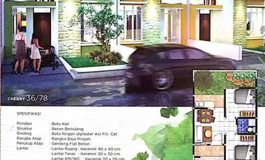 BU, Dijual Cepat, Dijual Rugi, Rumah Paling Murah di Cluster Pinewood - Bukit Cimanggu City, Kota Bogor
