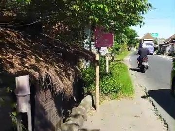 Dijual tanah sawah 1742m od 85m di prambanan