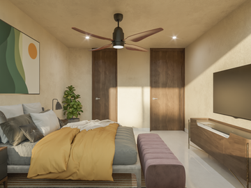 Departamento (Mod.6 ) en Venta en Rosenda, Temozón Norte.