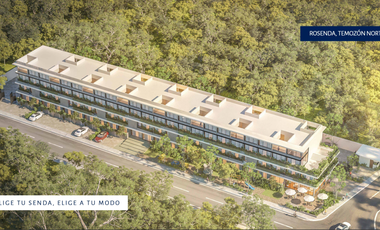 Departamento (Mod. 4) en Venta en Rosenda, Temozón Norte.