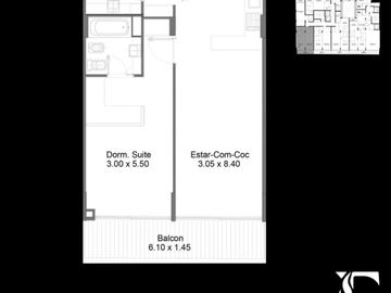 VENTA • BELGRANO R • FLOREAN PAMPA • 2 AMBIENTES