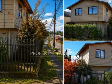 REBAJADO! CASA EN PANGUIPULLI  – ZONA URBANA CON VISTA AL LAGO Y VOLCÁN VILLARRICA