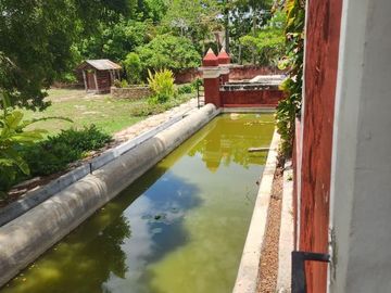 Hacienda de 300 ha y cenote privado, en venta en Tecoh