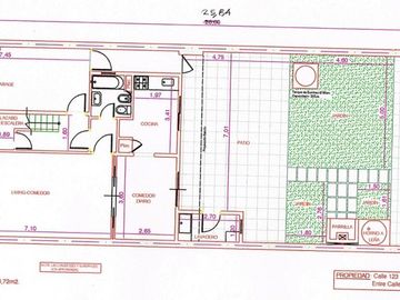 Casa 4 ambientes c/ cochera, patio c/ quincho y terraza