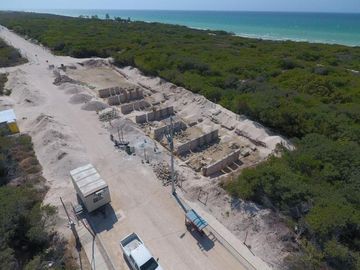 Preventa de hermosas villas en la playa a 100 metros del mar.