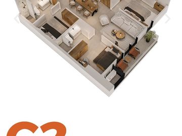 DEPARTAMENTO EN  PREVENTA SANTA CATARINA