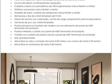 Departamentos en Venta Country Club Guadalajara, Vista al Campo de Golf.