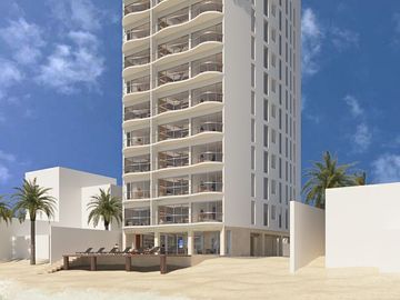 DEPARTAMENTOEN LA PLAYA EN VENTA EN PRIMERA FILA EN CHIXCHULUB