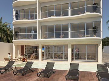 DEPARTAMENTOEN LA PLAYA EN VENTA EN PRIMERA FILA EN CHIXCHULUB