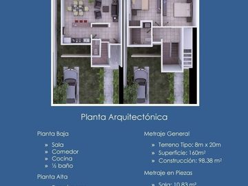 Casas en Caucel Lasso Habitat modelo Horio 98