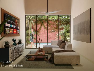 Casa en venta tipo villa en Itzimná