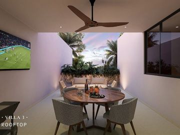 Casa en venta tipo villa al norte de Mérida en Itzimná