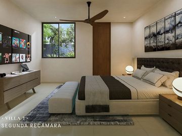 Casa en venta tipo villa al norte de Mérida en Itzimná