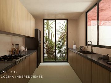 Casa en venta tipo villa al norte de Mérida en Itzimná