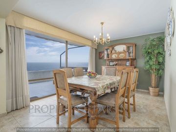 Exclusivo departamento primera línea, Reñaca