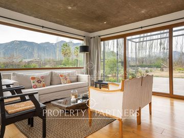 Amplia parcela en exclusivo condominio de Santa Rita