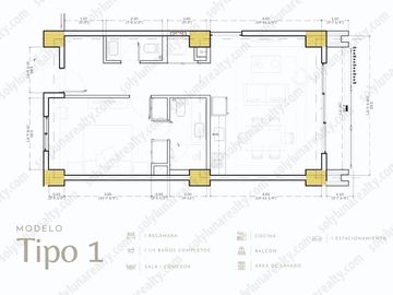 Condominio  en Venta BALICA Tipo 1 -  en Los Tigres Residencial Bahia de Banderas