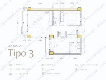 Condominio  en Venta BALICA Tipo 3 -  en Los Tigres Residencial Bahia de Banderas
