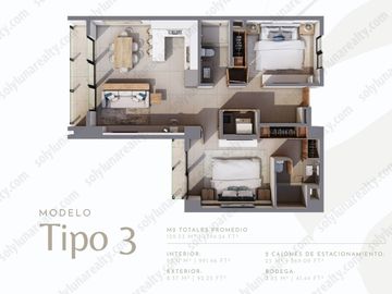 Condominio  en Venta BALICA Tipo 3 -  en Los Tigres Residencial Bahia de Banderas